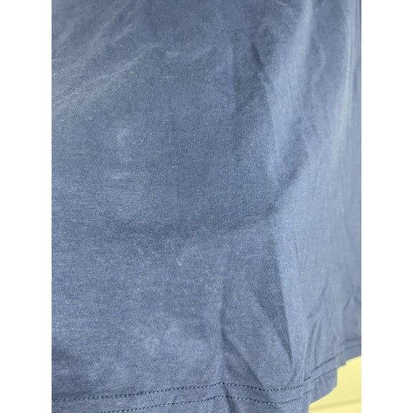 Vineyard Vines Snowboard Whale Long-Sleeve Pocket Tee Navy Blue Large‎ - Picture 3 of 11